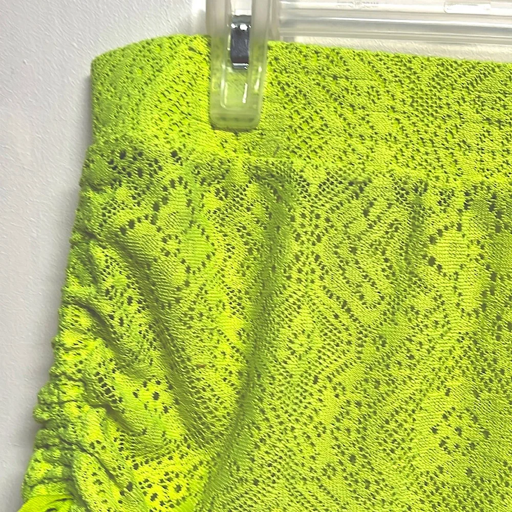 Joe Boxer fluorescent Green Lace Beach Shorts Size XXL